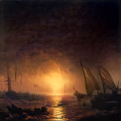 Sunset By The Sea #9, by JoaN Turnair