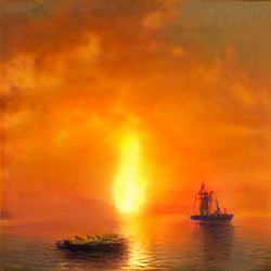Sunset By The Sea #25, by JoaN Turnair