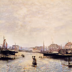 Waterfront #13, by JeaN Baskeeait