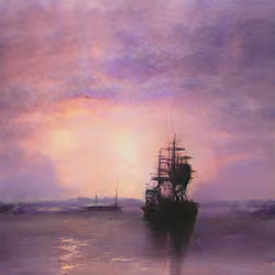 Sunset By The Sea #16, by JoaN Turnair