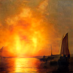 Twin Sunset, by JoaN Turnair