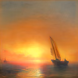 Sunset By The Sea #29, by JoaN Turnair