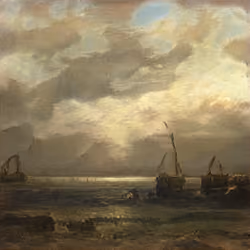 Sunset By The Sea #4, by JoaN Turnair