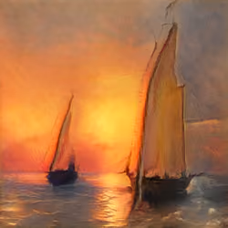 Into The Sunset, by JoaN Turnair