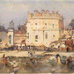 Manor House #8, by JeaN Baskeeait