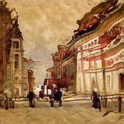 Down The Boulevard #8, by JeaN Baskeeait