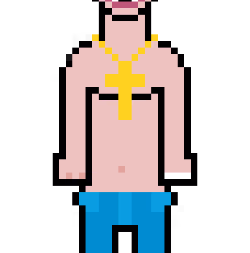 Niftydude #858 - Turtle Man