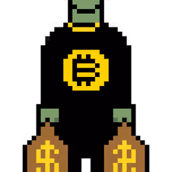 Niftydude #147 - Bitcoin bag man