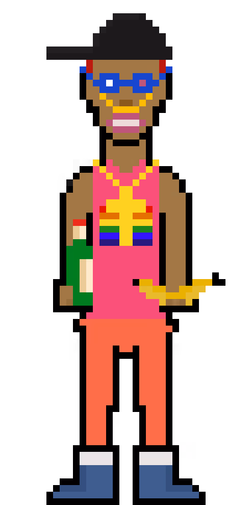 Niftydude #1018 - Legendary Chad