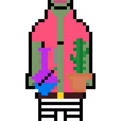 Niftydude #1008 - Stoned Zombie
