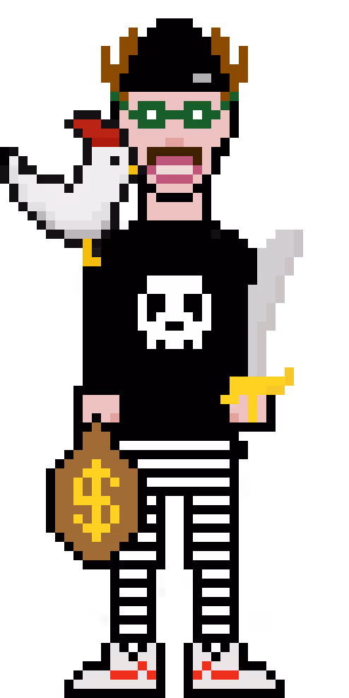 Niftydude #1004 - Pirate Bae