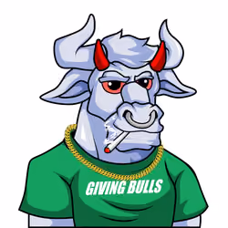 Giving Bull #345