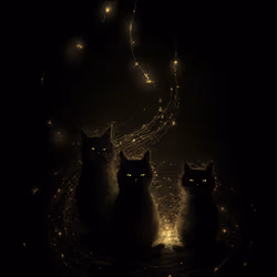Three cats