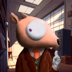 6858