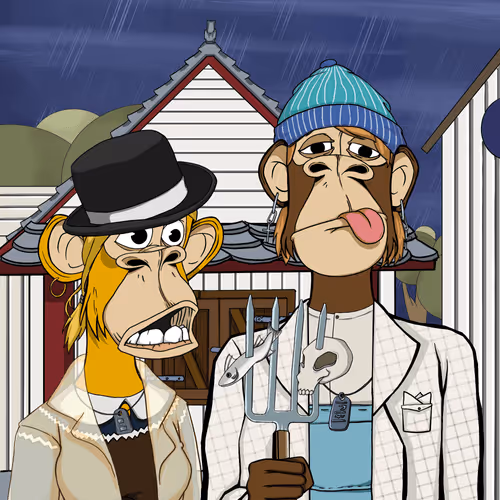 Ppape American Gothic