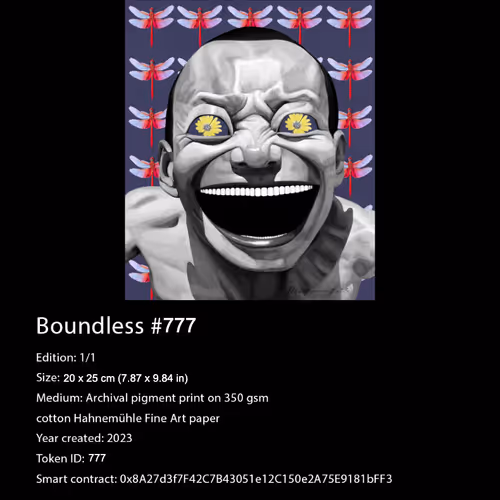 Yue Minjun Boundless Prints