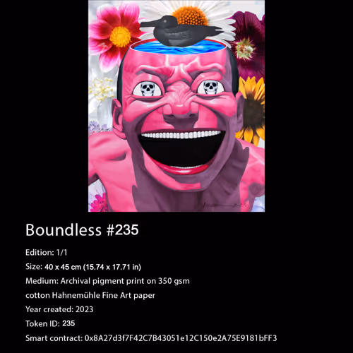 Yue Minjun Boundless Prints