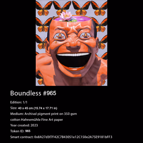 Yue Minjun Boundless Prints