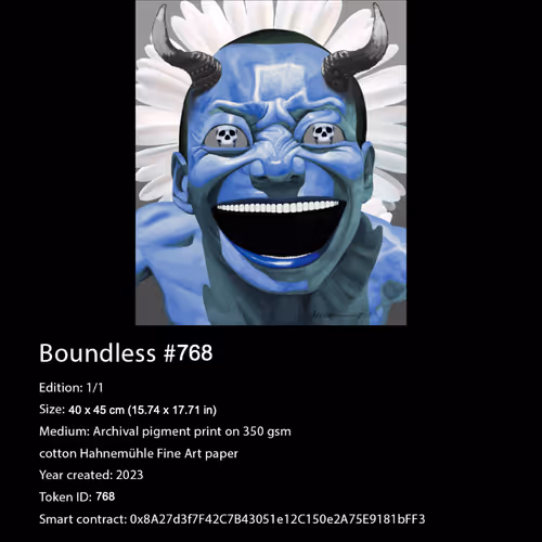 Yue Minjun Boundless Prints