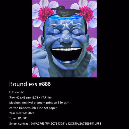 Yue Minjun Boundless Prints
