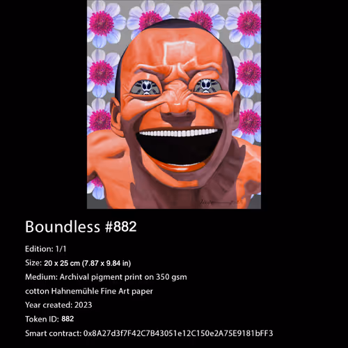 Yue Minjun Boundless Prints