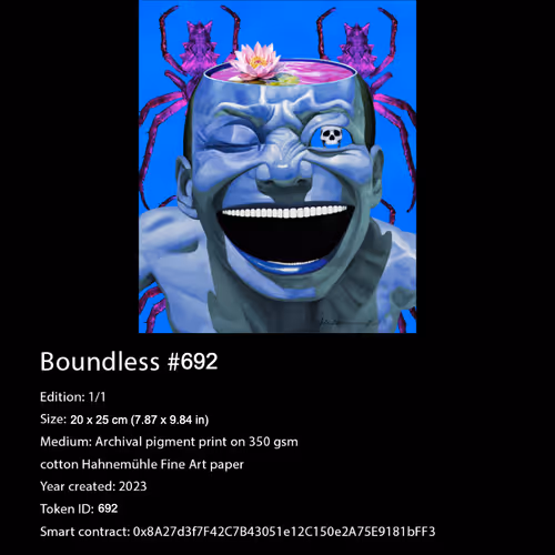 Yue Minjun Boundless Prints