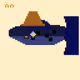 Cowboy Chubby Veil Guppy #7771