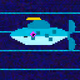 Halo Neon Fantail Guppy #8138