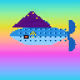 Star Wizard Fantail Guppy #1294