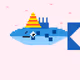 Party Ocean Delta Guppy #7770