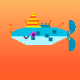 Blazing Party Fantail Guppy #9316