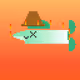Blazing Cursed Fantail Guppy #1293