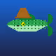 Cowboy Toxic Fantail Guppy #6810