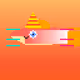 Glitched Anime Swordtail Guppy #3341