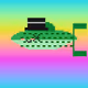 Cursed Top Hat Lyretail Guppy #8866