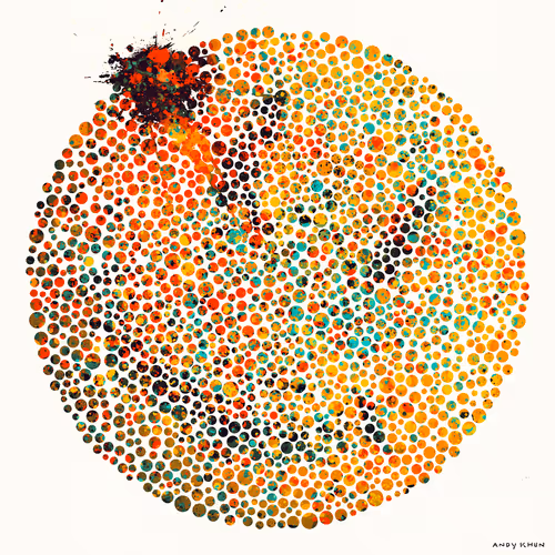 The Ishihara Test for disappeared images