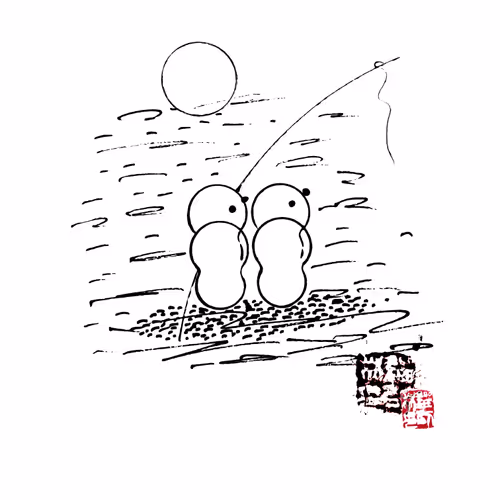 Asian Block Art