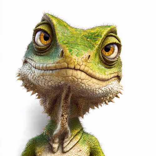 Lil guy smiling