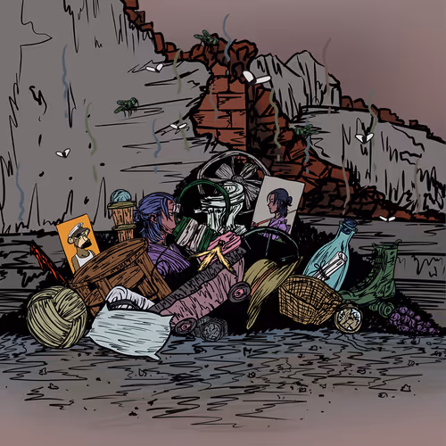 A Piles Of Rubbish