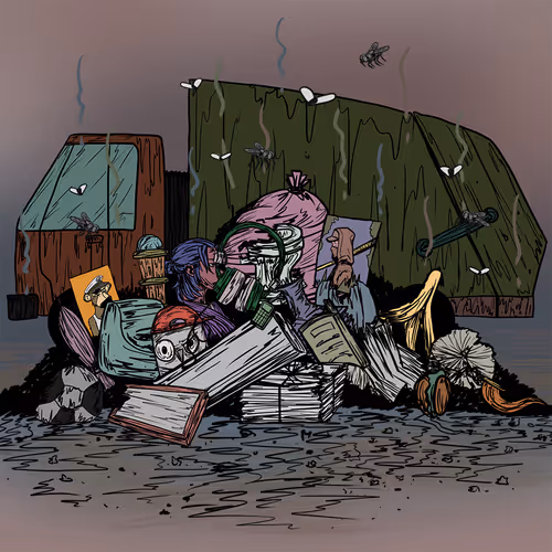 A Piles Of Rubbish
