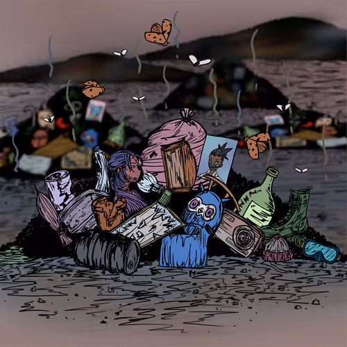 A Piles Of Rubbish