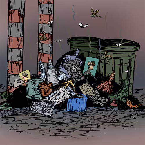A Piles Of Rubbish