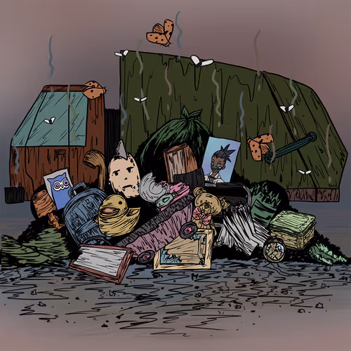 A Piles Of Rubbish