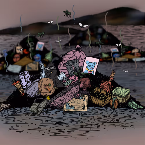 A Piles Of Rubbish