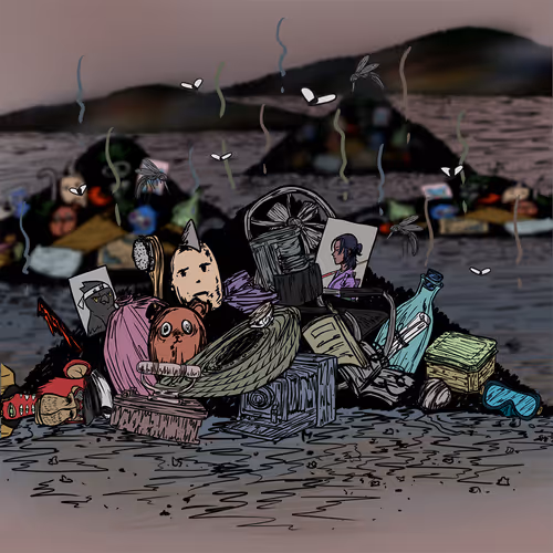 A Piles Of Rubbish