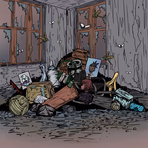 A Piles Of Rubbish