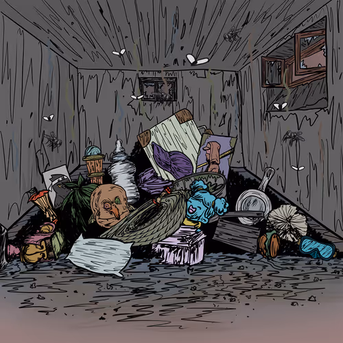A Piles Of Rubbish