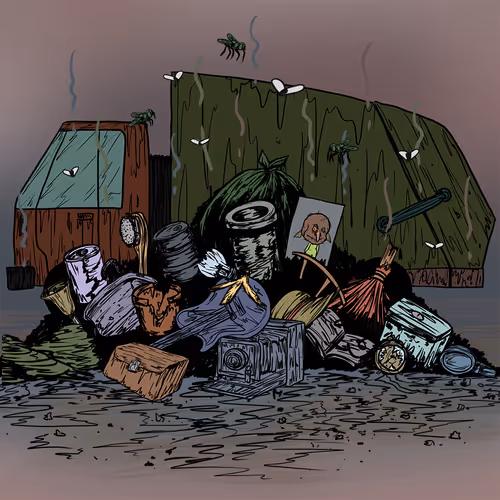 A Piles Of Rubbish