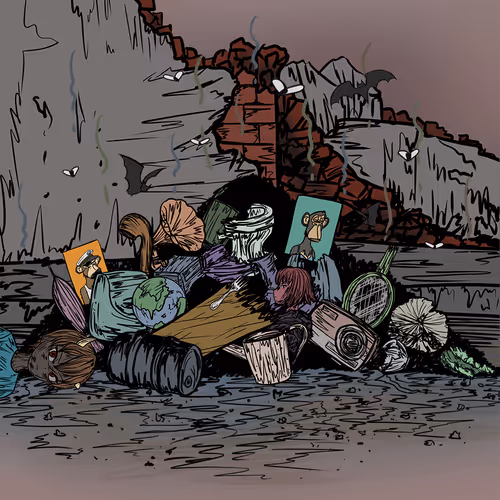A Piles Of Rubbish