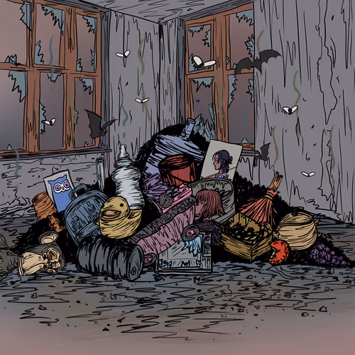 A Piles Of Rubbish